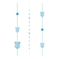 Fita para decoração de balões de roupa de bebé - 1,82 m