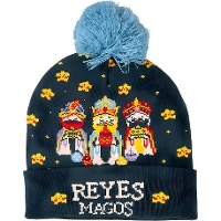 Gorro dos Reis Magos com pompom