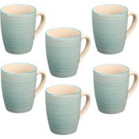 Caneca de 300 ml espiral - 6 unidades