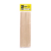 Espetos de bambu de 30 cm - Produtos Maxi - 100 unidades
