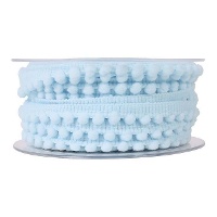 Fita com pompom 1 cm - 15 m