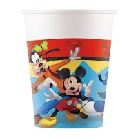 Copos do Mickey Mouse 200 ml - 8 unidades