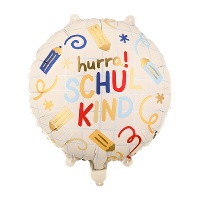 Balão Hurra Schulkind de 35 cm