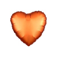 Balão coração 43cm cetim - Anagrama - 1 peça