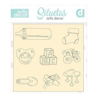 Aglomerado bebé - Artis decor - 8 unidades