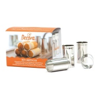 Conjunto de moldes para Cartucce com wrappers - Decora - 8 unidades