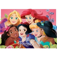 Bolacha comestível Disney Princess 14,8 x 21 cm - Dekora