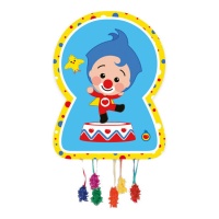 Piñata Palhaço Plim Plim 65 x 46 cm