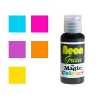 Corante em gel colorido com efeito neon 32 g - Magic Colours