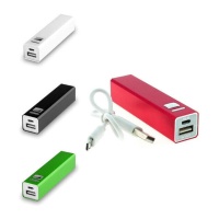 Bateria portátil usb de 2.200 mAh - 1 peça