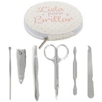 Jogo de manicure Lista para Brilhar - 6 peças