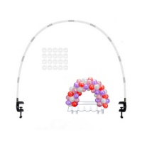 Arco de balão ajustável para mesa - 41 peças - Wefiesta