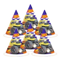 Chapéus Hot Wheels - 6 pcs.