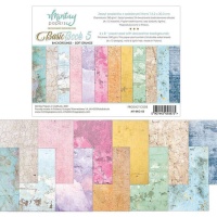 Kit de papéis para scrapbooking Basic Book 5 Soft grunge - papéis Mintay - 24 folhas