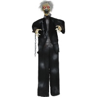 Pendente de zumbi com luz, som e movimento de 1,70 m