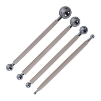 Burin de metal com duas pontas - Artis decor - 4 pcs.