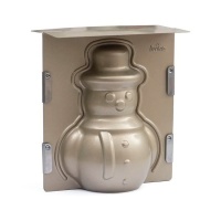 Molde 3D de metal para boneco de neve 22 cm - Decorar