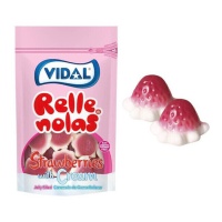 Morangos com recheio de natas - Vidal Rellenolas - 180 gr