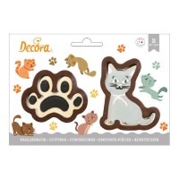 Cortadores para gatos - Decorar - 2 unidades