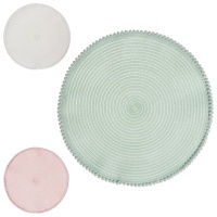 Toalha de mesa 38 cm com borlas