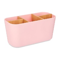 Organizador de casa de banho 21 x 10 x 9 cm colorido - 1 unidade
