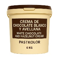 Creme de chocolate branco e avelã de 3 kg - Pastkolor