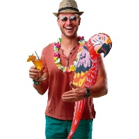 Papagaio pirata insuflável de 105 cm