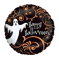 Balão Fantasma Feliz Dia das Bruxas 45 cm - Festa amorosa