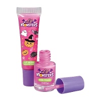 Kit infantil de esmalte e brilho labial Lil Monsters
