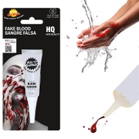 Frasco de sangue artificial com dosador de 15 ml