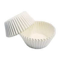 Forminhas para cupcakes de 5,3 cm brancas - 2000 unidades