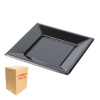 Pratos de plástico coloridos de 23 cm - 480 unid.