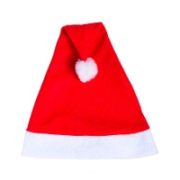 Gorro de Pai Natal colorido - 1 unid.