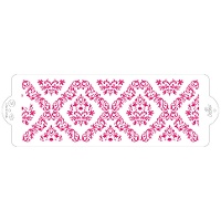 Estêncil de damasco 10 x 30 cm - Decorar