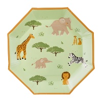 Pratos Safari Mix 23 cm - 6 unidades