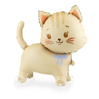 Balão de gato 65 x 61 cm com rodas