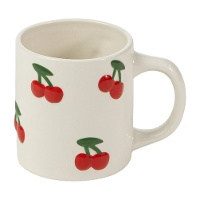 Caneca de 410 ml com cerejas