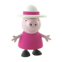 Avó Pig para cake toppers 7 cm - 1 peça