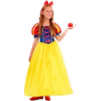 Fantasia clássica de princesa da floresta para menina