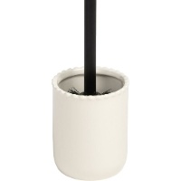 Suporte para escova sanitária Verona branco elegante