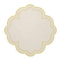 Individual redondo elegante, 38 cm - 1 unidade
