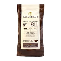 Pepitas de chocolate negro 54,5 % de 1 kg - Callebaut