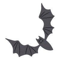 ZAG Morcego cortado fino do Dia das Bruxas