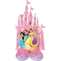 Balão Castelo de Princesas com base 66 x 134 cm