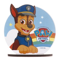 Paw Paw Patrol Chase 12,5 x 12 cm de topo de bolo