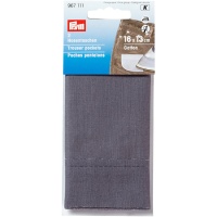 Bolso médio para calças 16 x 13 cm cinzento - Prym - 2 unid.