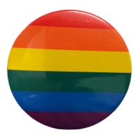 6 cm de íman de bandeira arco-íris