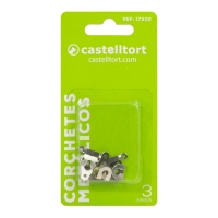Fechos para fechos de 2,2 cm - Castelltort - 3 unid.