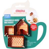 Mini Casa de Gengibre Cortador de copos para abraçar