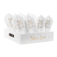 Suporte para cones de confettis 23 x 32 x 8 cm - PartyDeco
